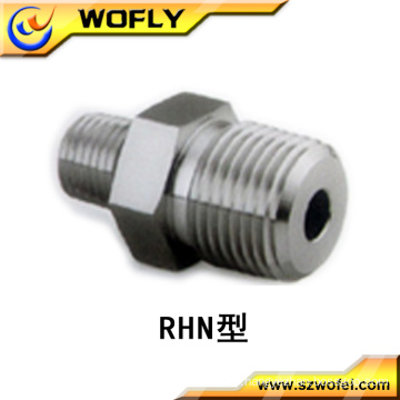 stainless steel reducing hex nipple connectors